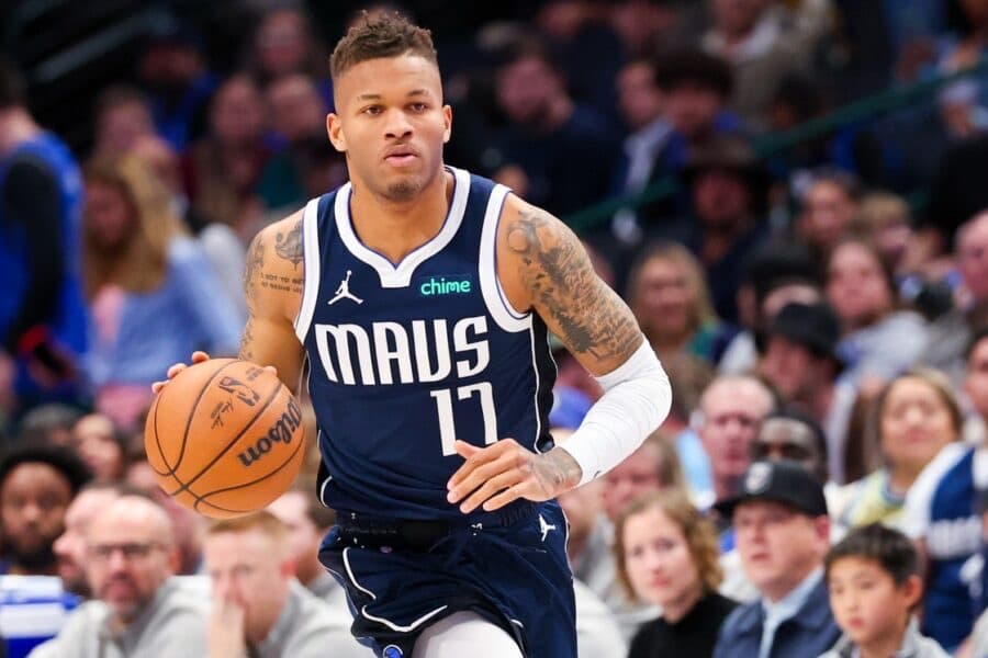 Basketball player on the court
